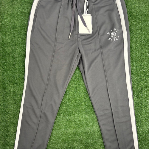 BAPE Black Japan Grey Track Pants Size XL (MSRP: $428.50)