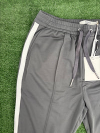 BAPE Black Japan Grey Track Pants Size XL (MSRP: $428.50)