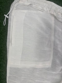 Kith Women's Kavi Sheer Linen Pant 'White' Size XL