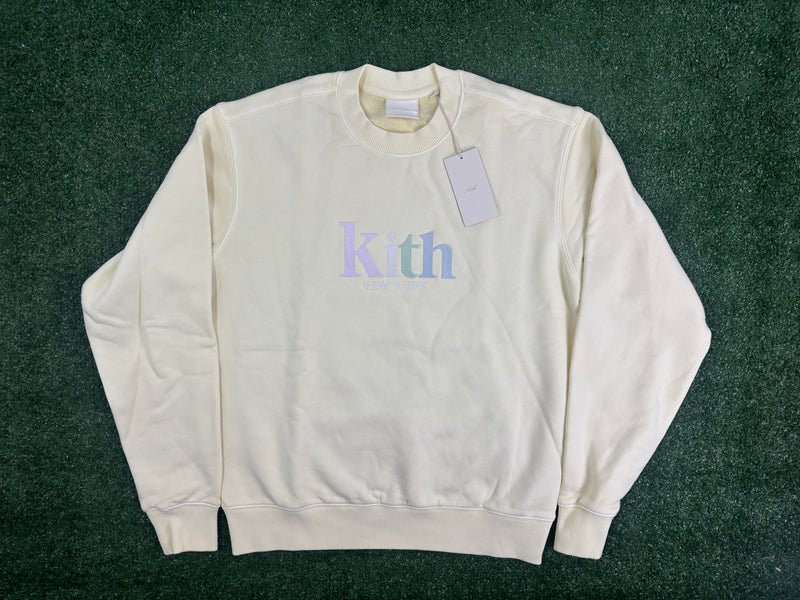 Kith Women's Asher New York Crewneck Sweater 'Tart' Size XS