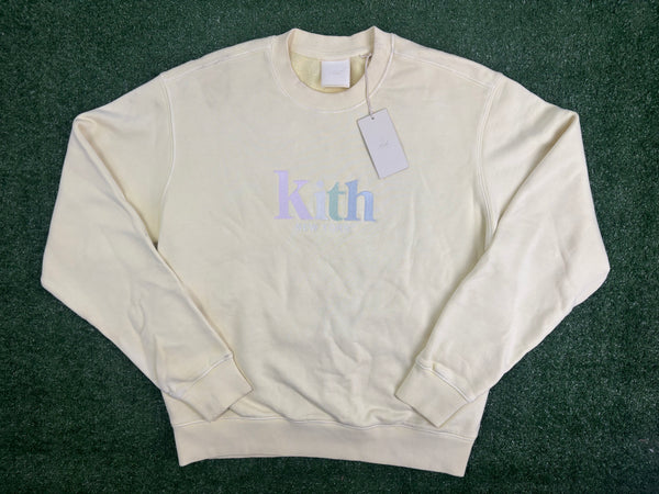 Kith Women's Asher New York Crewneck Sweater 'Tart' Size Small (Defect)