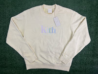 Kith Women's Asher New York Crewneck Sweater 'Tart' Size Small (Defect)
