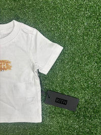 Kith Baby Dubai Desert Box Logo T-Shirt 'White' Size 0/3 Months
