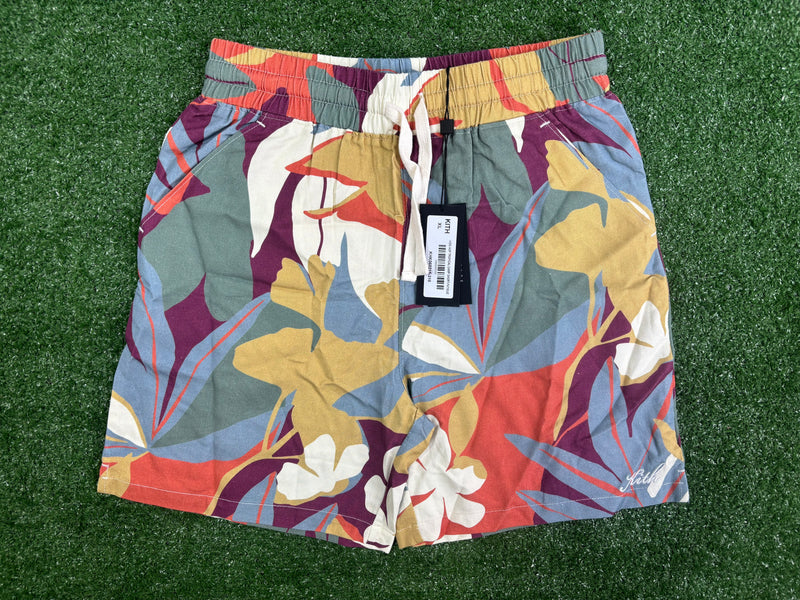 Kith Kids AOP Tropical Camp Short 'Fatigue' Size XL