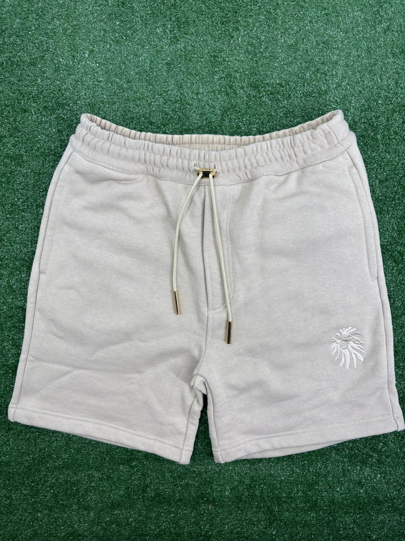 Bape Black Ape Head Heavyweight Sweatshorts 'Beige' Size Small