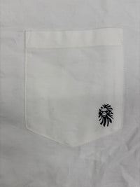 Bape Black Ape Head Oversized Button Down Pocket Shirt 'White' Size Medium