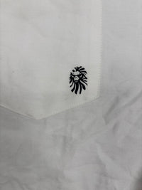 Bape Black Ape Head Oversized Button Down Pocket Shirt 'White' Size Medium