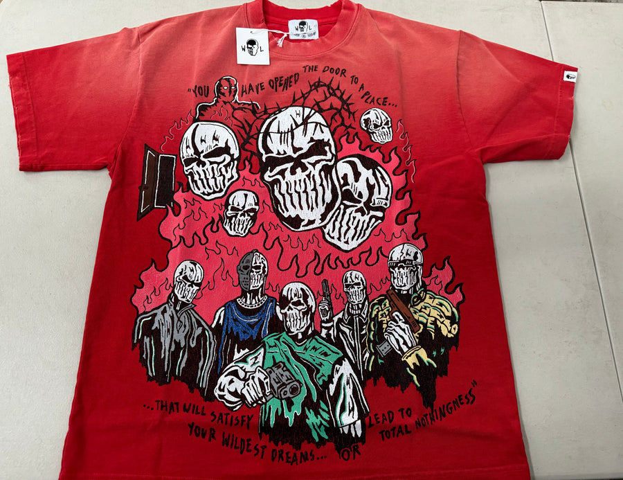 Warren Lotas Pistol Crew Tee Red