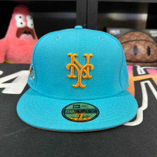 New Era X Renarts MLB New York Mets Blue Fitted Hat - Size 7 1/4