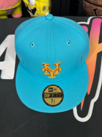 New Era X Renarts MLB New York Mets Blue Fitted Hat - Size 7 1/8