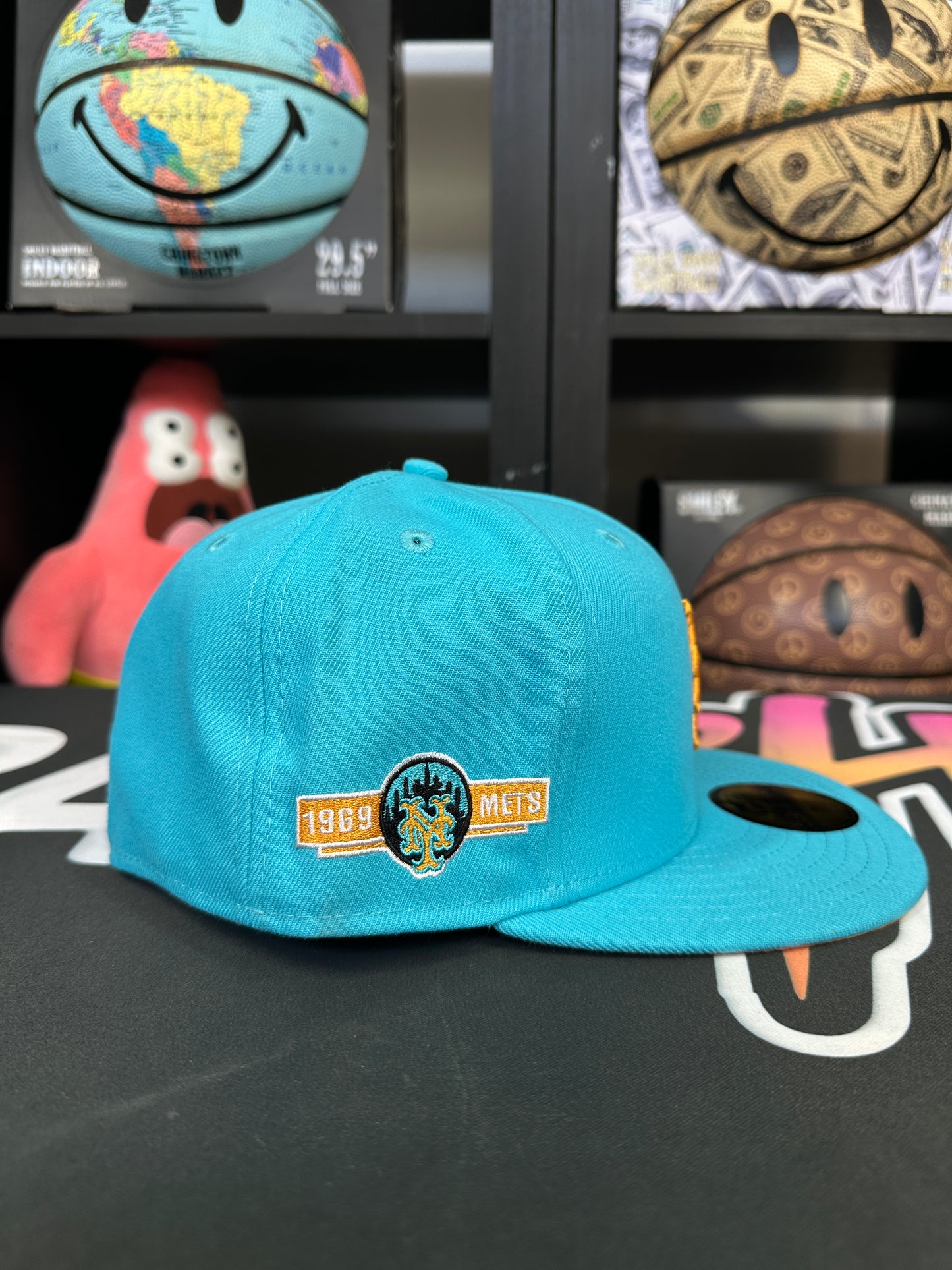 New Era X Renarts MLB New York Mets Blue Fitted Hat - Size 7 1/8