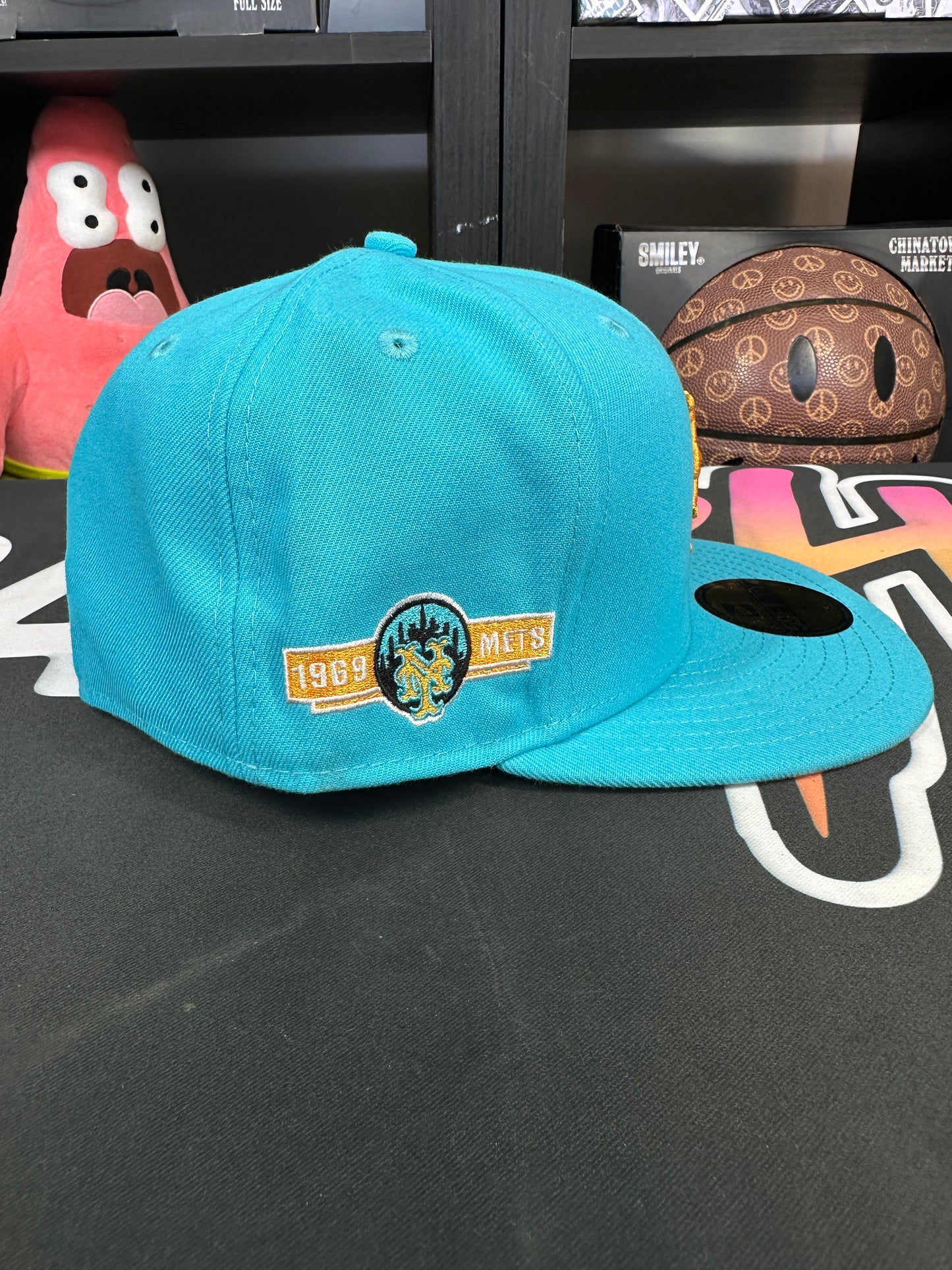 New Era X Renarts MLB New York Mets Blue Fitted Hat - Size 7 5/8