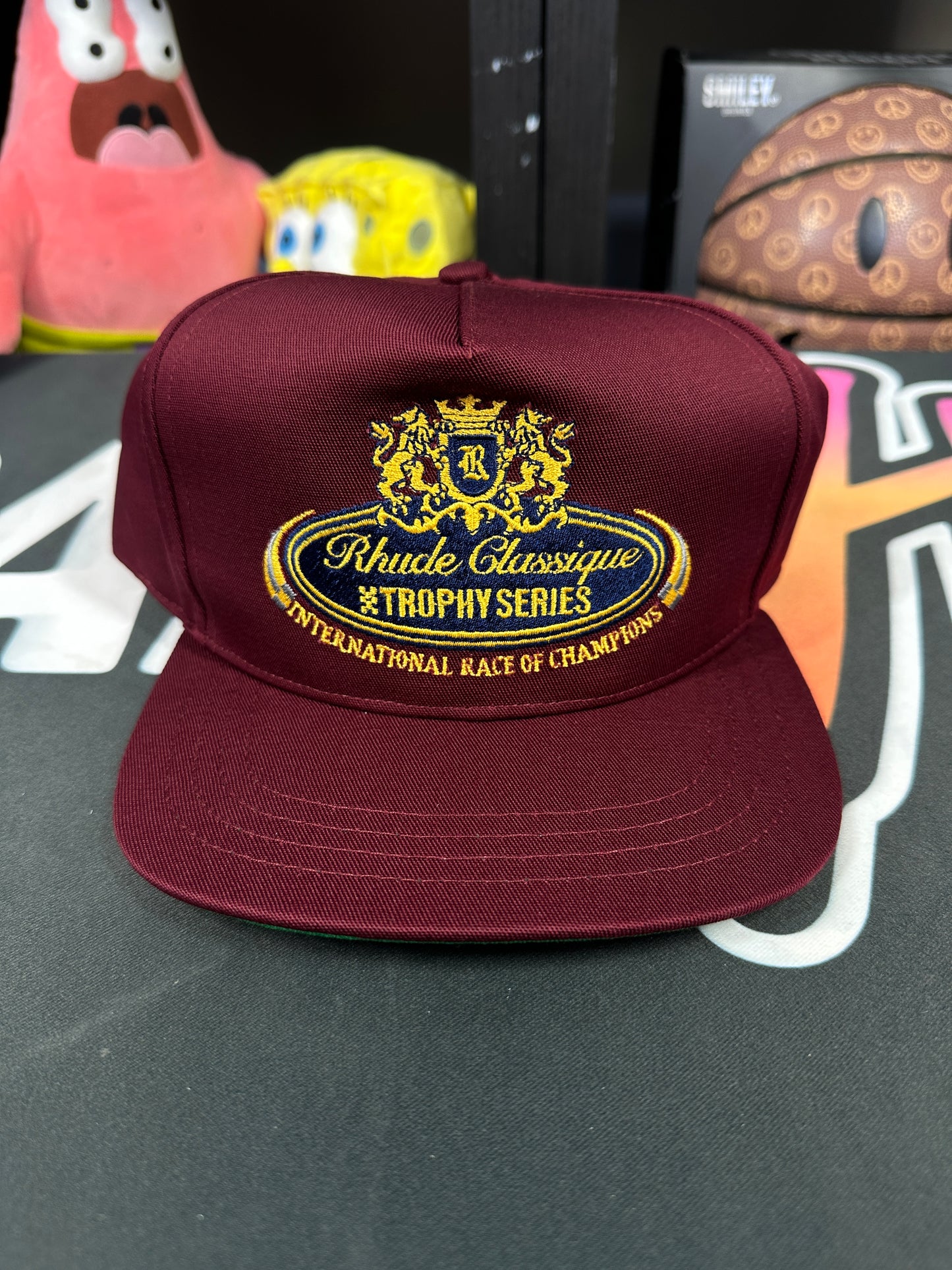 Rhude Trophy Series Hat Maroon MSRP: $192