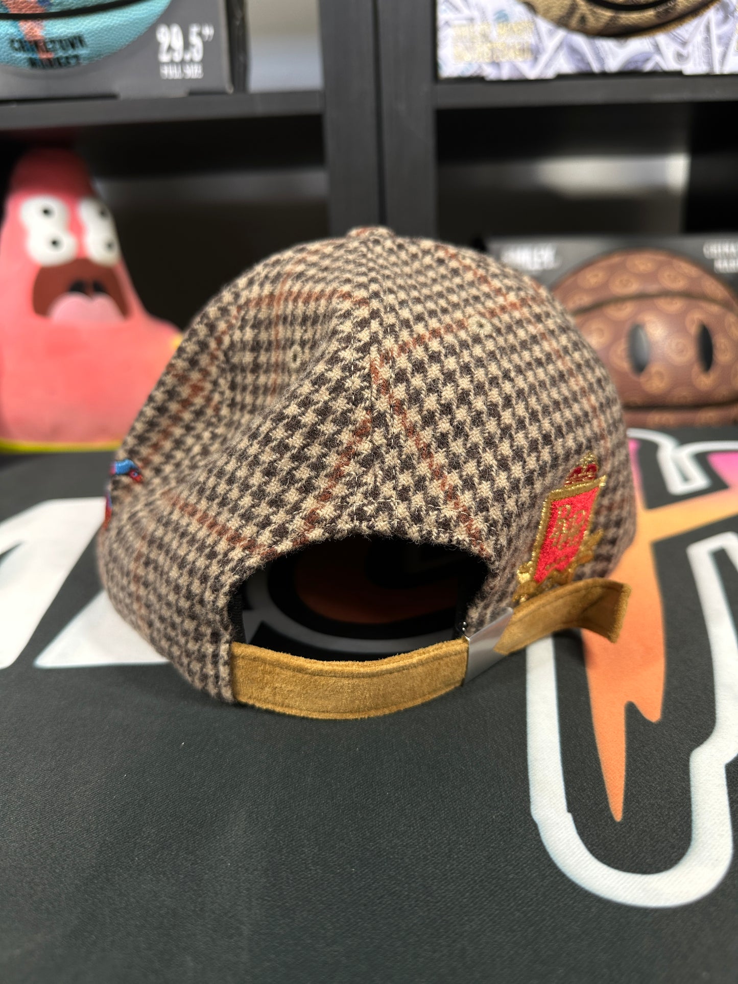 Rhude Houndstooth Duck Hunter SnapBack Hat MSRP: $300.00