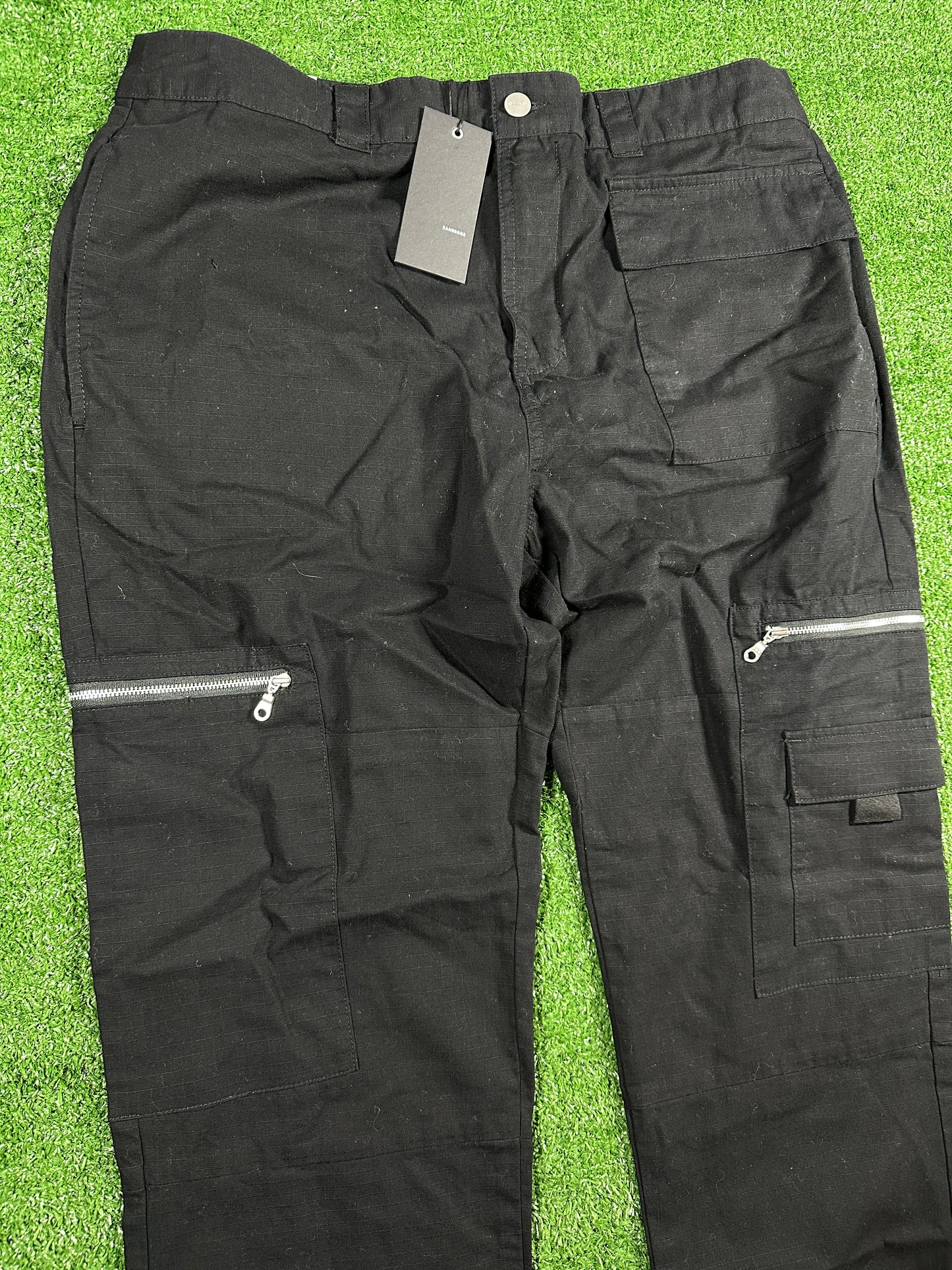 Zanerobe Men's Black Joggers Authentic Brand New - Size 34