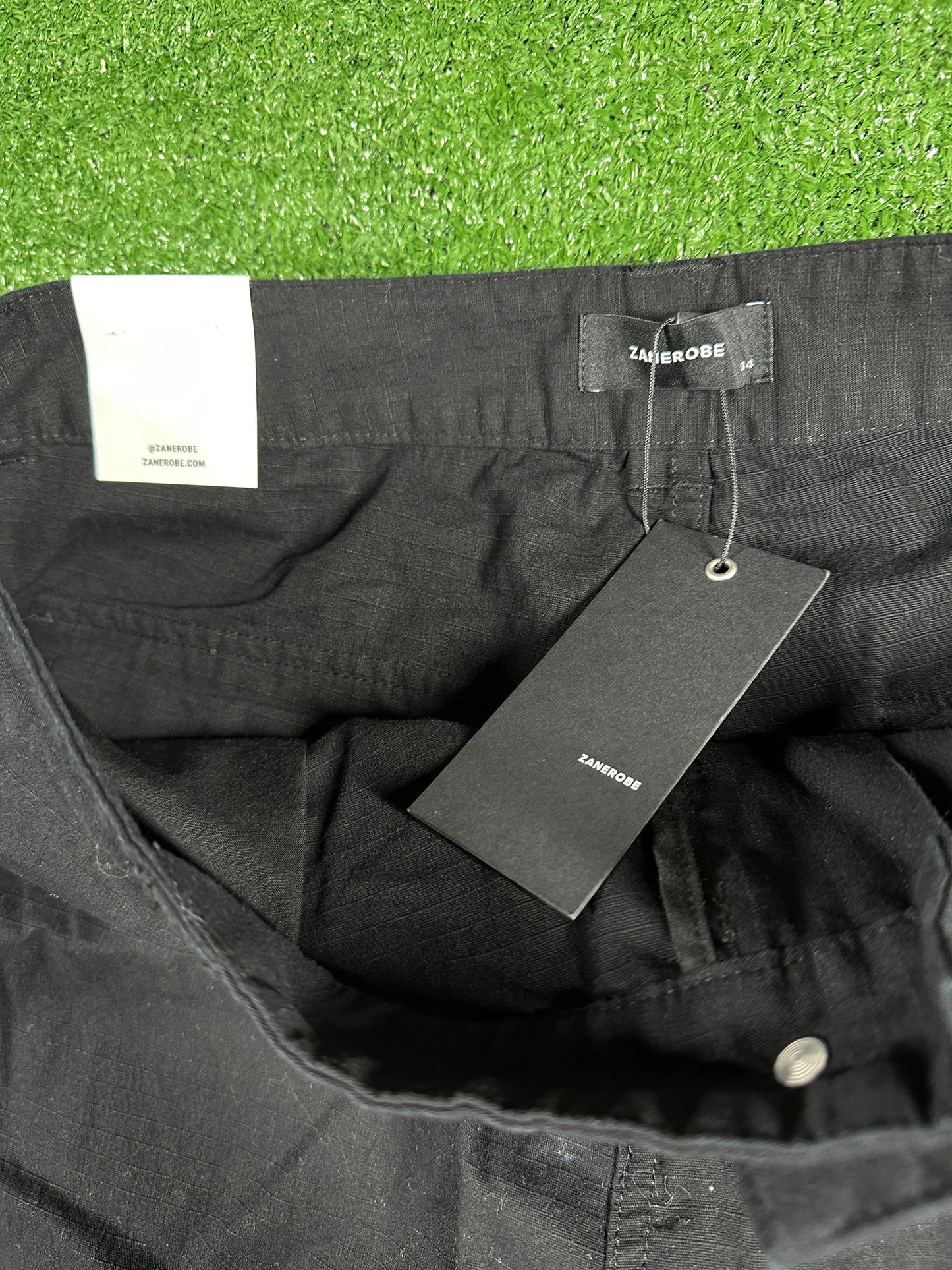 Zanerobe Men's Black Joggers Authentic Brand New - Size 34