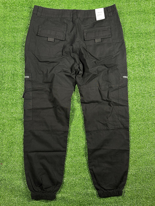 Zanerobe Men's Black Joggers Authentic Brand New - Size 34