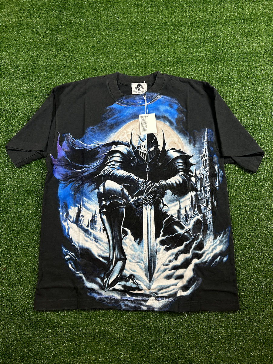 Warren Lotas ' The Protector' Black Men's T-Shirt - Size Small