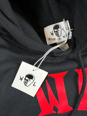 Warren Lotas 'Mirror Muscle Mafia' Black Pullover Hoodie - Size Medium