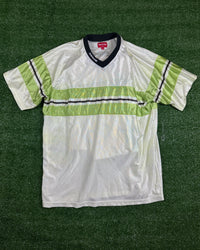 Supreme SS18 Green/White Soccer Jersey Size Medium