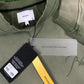 RHUDE Authentic Embroidered Crewneck Sweater-Sundry Olive-Size Large MSRP:$680.00