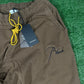 RHUDE Authentic Men's Brown Heavyweight Embroidered Logo Sweatpants MD MSRP: $765