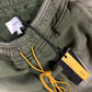 RHUDE Authentic Men's Sundry Olive Heavyweight Embroidered Logo Sweatpants SM MSRP: $765.00