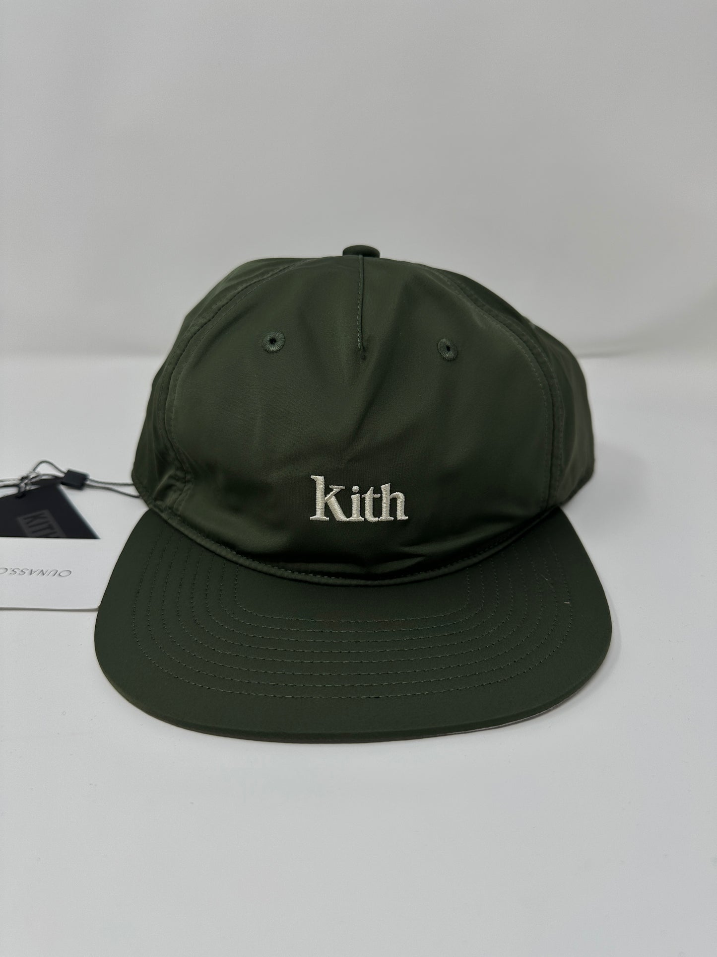 Kith Nylon Adjustable Dad Cap - Cypress Green - OS