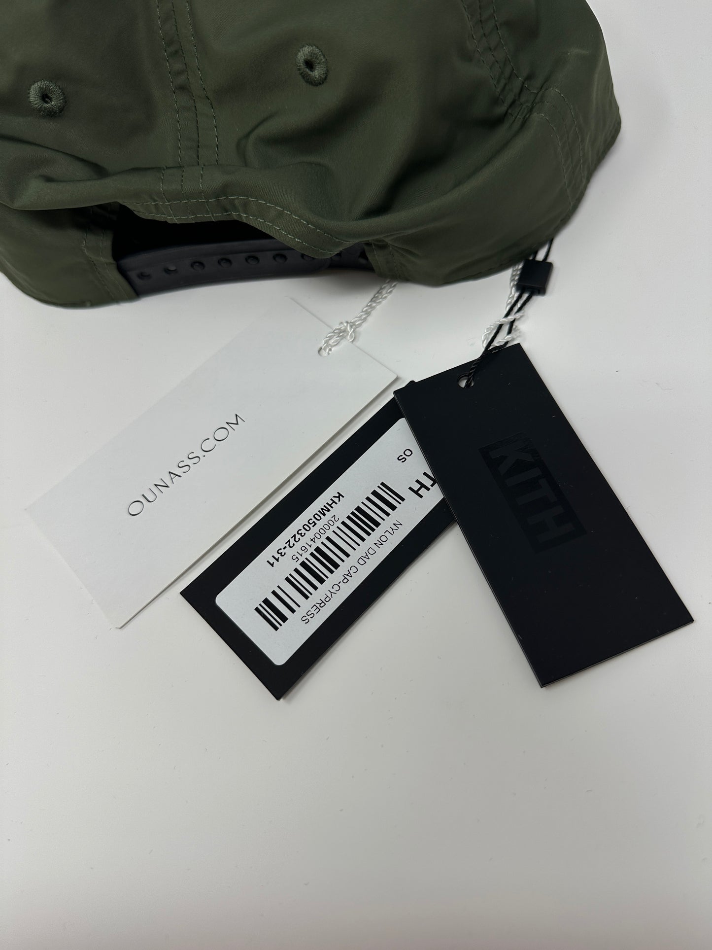 Kith Nylon Adjustable Dad Cap - Cypress Green - OS