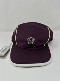 Kith Stripped Tricot Griffey Camper Adjustable Hat - Rave Red - OS