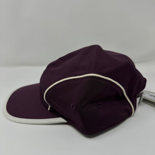 Kith Stripped Tricot Griffey Camper Adjustable Hat - Rave Red - OS