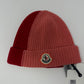 Moncler Berreto Tricot Beanie in Red/pink