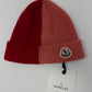 Moncler Berreto Tricot Beanie in Red/pink