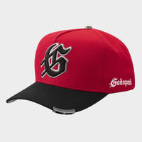 Godspeed Insignia Hat - Red/Black