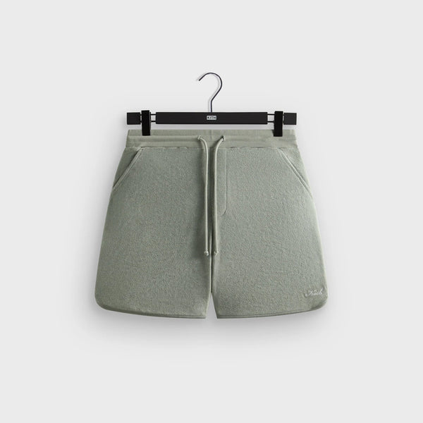 Kith Women's Jordyn Towel Terry Short - Light/Pastel Green LARGE
