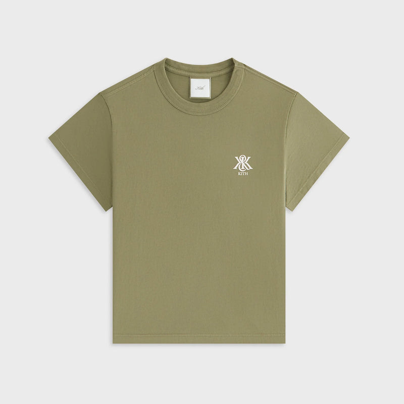 Kith Women's Mulberry Vintage Tee - Beige/Khaki XS (MSRP $80)