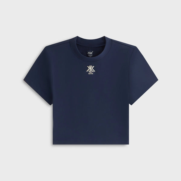Kith Women's Mulberry Ii Active Tee - Dark Blue M (MSRP: $95)