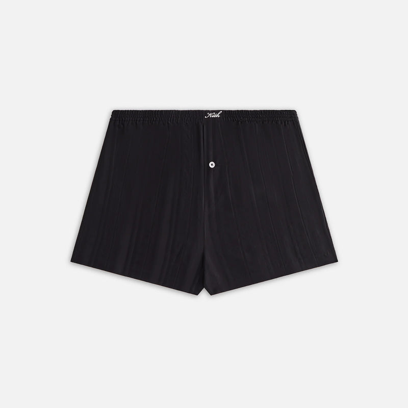 KITH Women's Ida Ii Sheer Stripe Boxer Short - Blk XL MSRP: $145