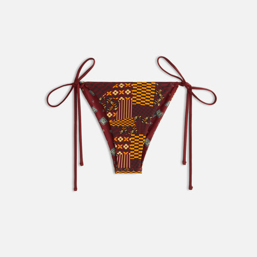 Kith Women's Tova Geo Floral Tie Bottom - Multi Colour M MSRP: $85