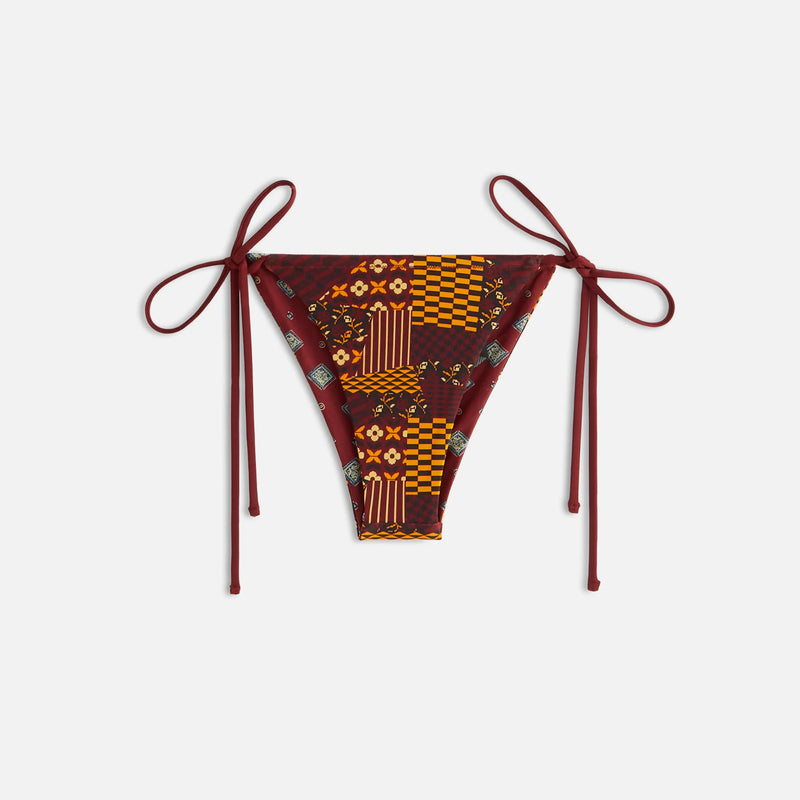 Kith Women's Tova Geo Floral Tie Bottom - Multi Colour M MSRP: $85