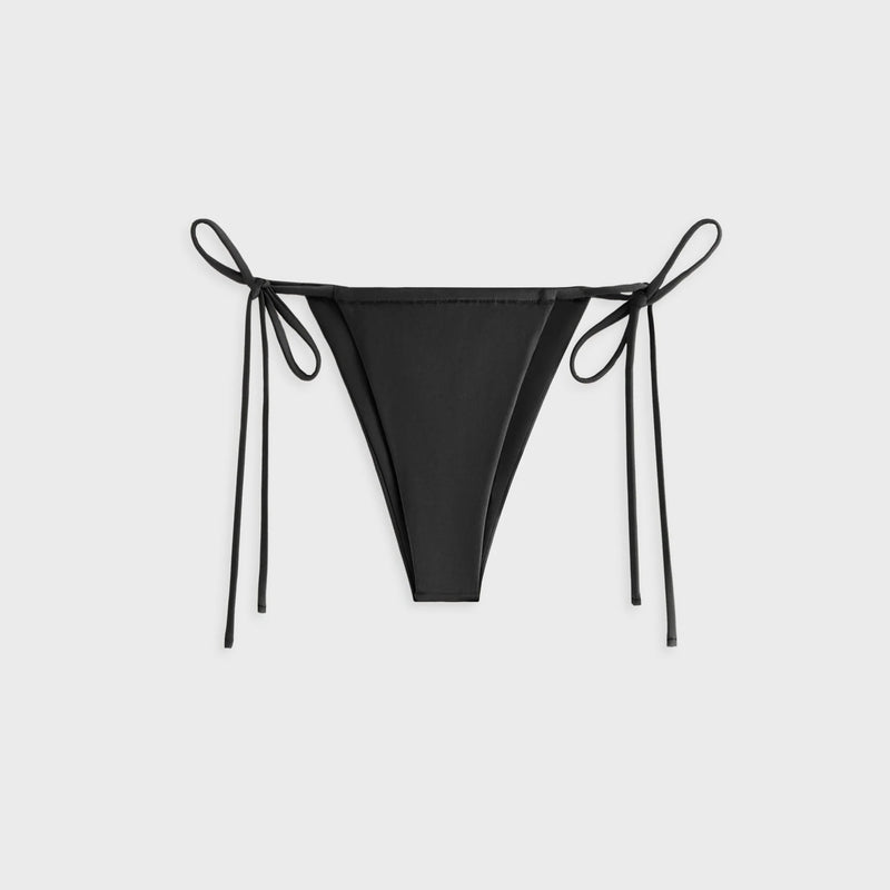 Kith Women's Tova Tie Bottom - Blk L (MSRP: $80)