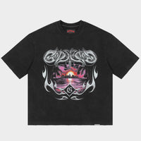 Godspeed Liberty Sunset T-Shirt - Black