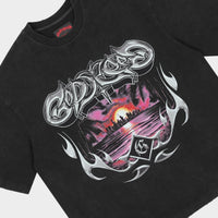 Godspeed Liberty Sunset T-Shirt - Black