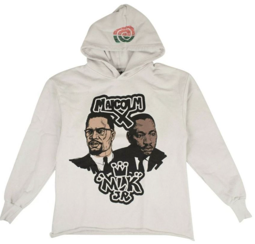 Barriers Malcolm X MLK Light Grey Hoodie