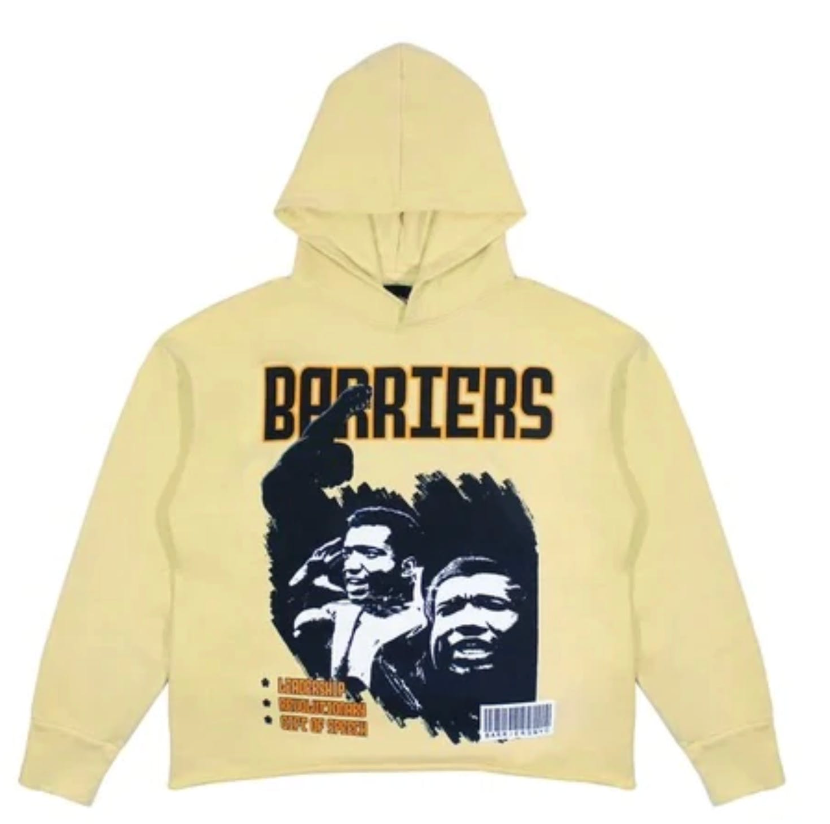 Barriers Fred Hampton Cream Hoodie