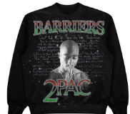 Barriers Tupac All Eyes On Me Crewneck