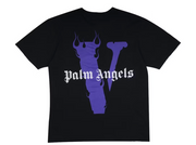 Vlone x Palm Angels T-shirt Black/Purple