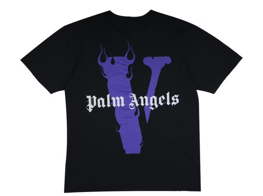 Vlone x Palm Angels T-shirt Black/Purple