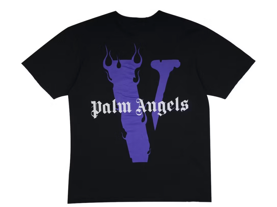 Vlone x Palm Angels T-shirt Black/Purple