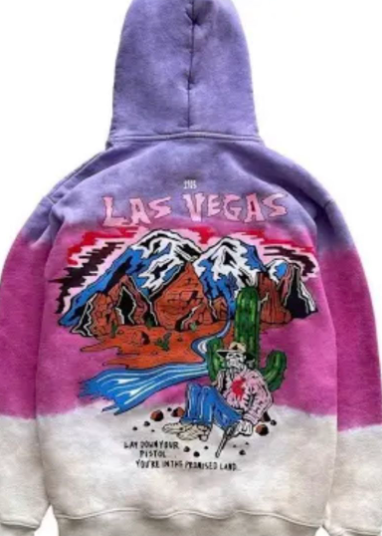Warren Lotas Las Vegas Don Retro Tie Dye Hoodie